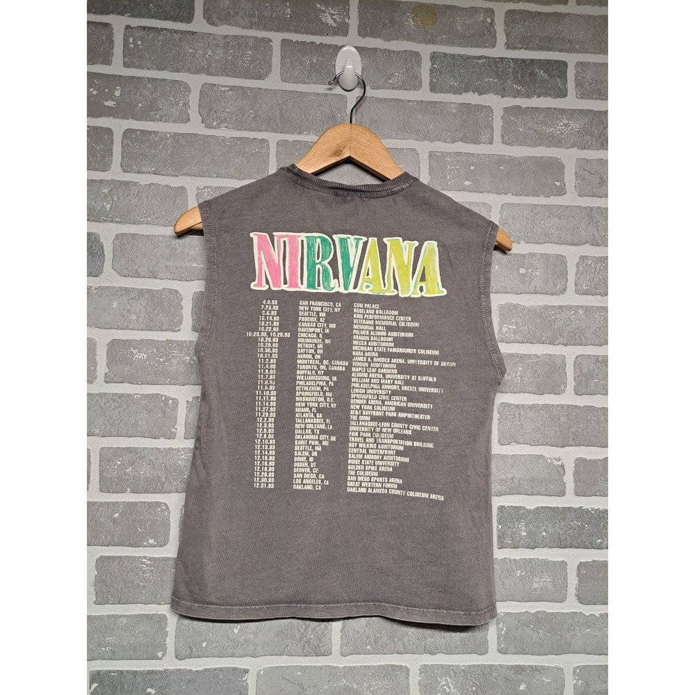 ZARA NIRVANA Girls Gray Sleeveless Muscle Tank‎ Top Size 9-10 - Picture 4 of 9